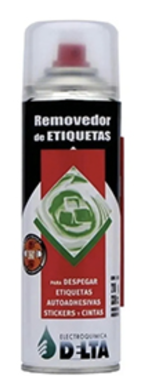 REMOVEDOR DE ETIQUETAS DELTA DESP 300CC 210G - PARA ETIQUETAS AUTOADHESUVAS STICKERS CINTAS