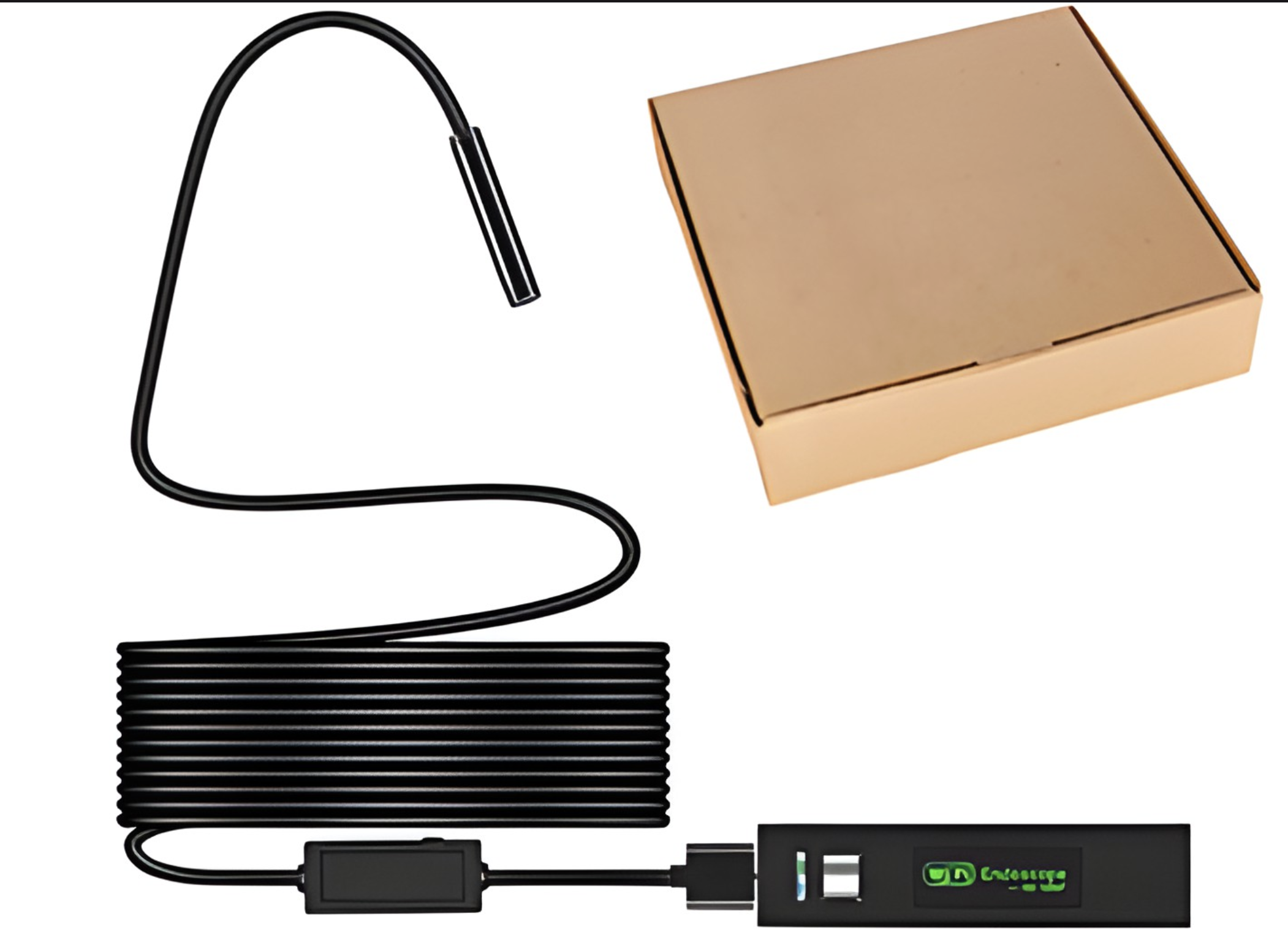 ENDOSCOPIO CAMARA 8MM 2M FLEXIBLE ANDROID PC A BATERIA INTERNA INALAMBRICO - INCLUYE CABLE USB TIPO C PARA CARGAR