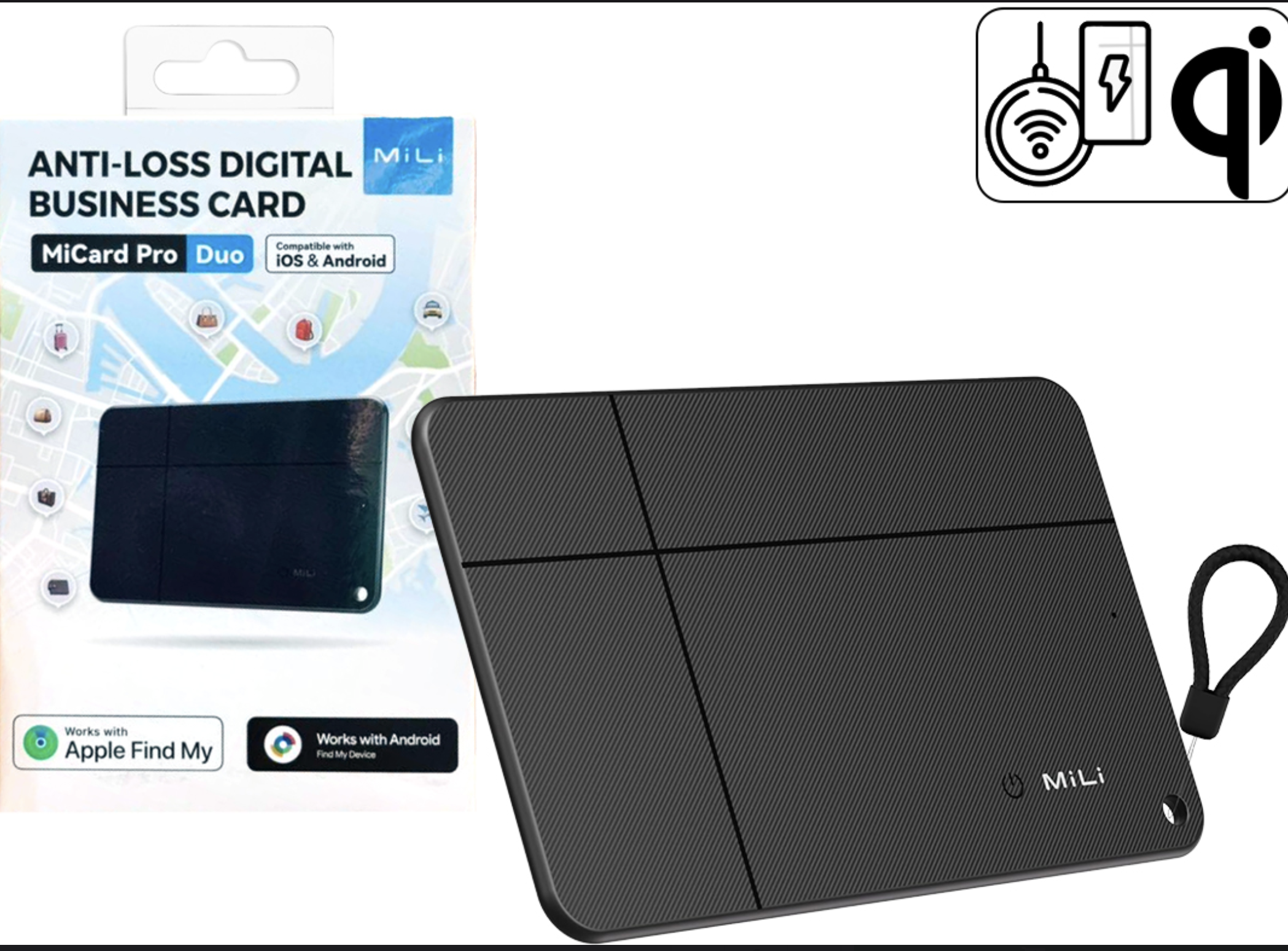 LOCALIZADOR RASTREADOR MILI LUGGAGE BLUETOOTH BATERIA 100MAH SE CARGA DE FORMA INALAMBRICA - TRACKER SMART FINDER SMARTTAG