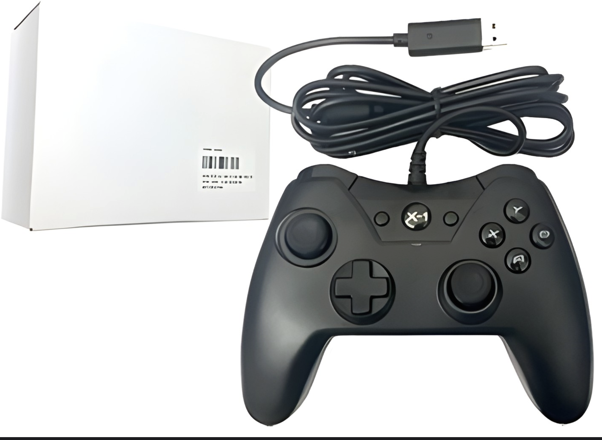 JOYSTICK HONGSON X1-166 D-014 XBOX ONE PC CON CABLE XBOXONE CAJA GENERICA ALTERNATIVO - NO TIENE CONECTOR AURICULAR