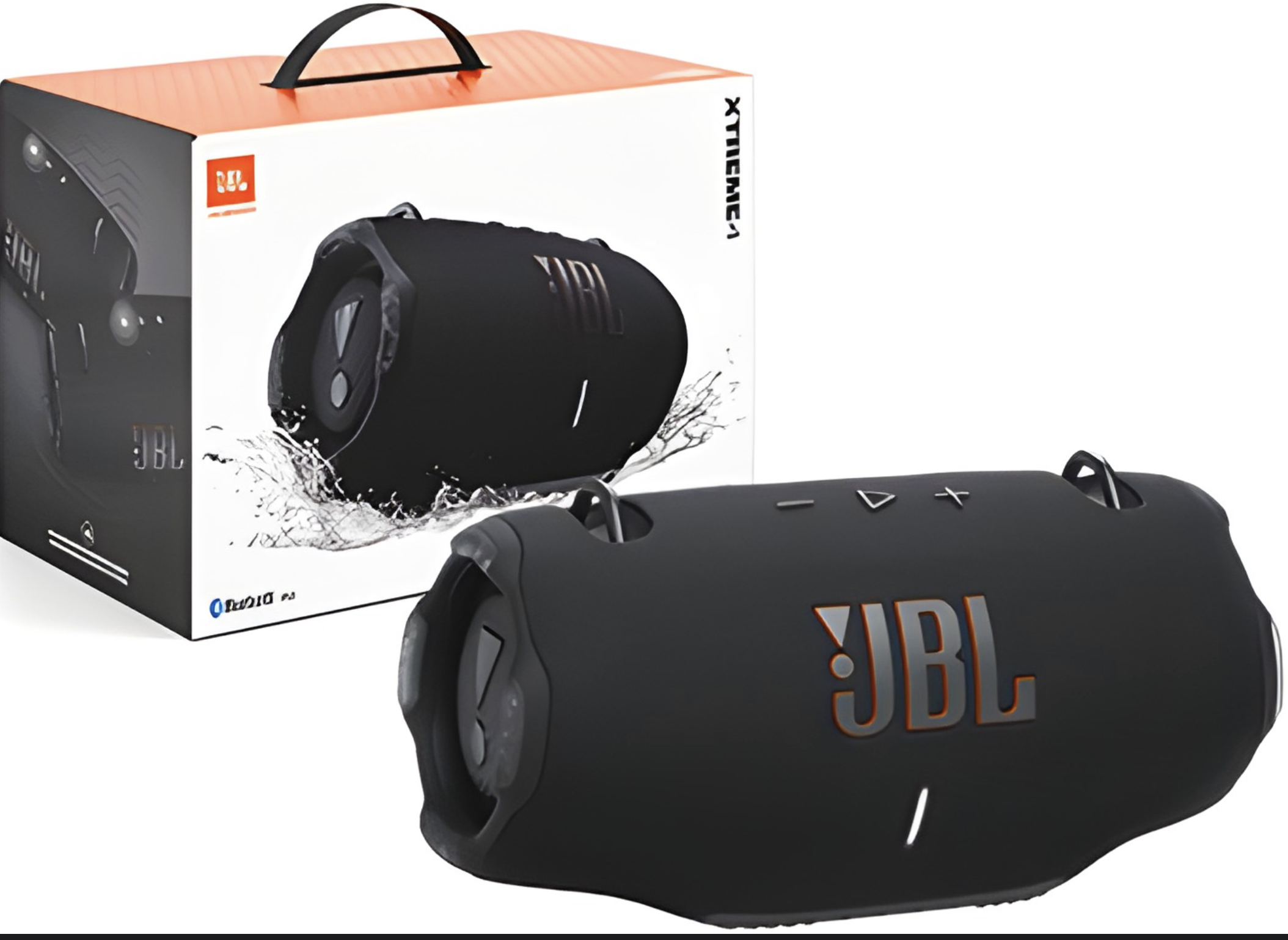 PARLANTE JBL XTREME 4 100WATTS WATERPROOF IP67 MODO POWERBANK BLUETOOTH 5.3 INCLUYE CARGADOR TIPO C NEGRO ORIGINAL - INCLUYE CORREA