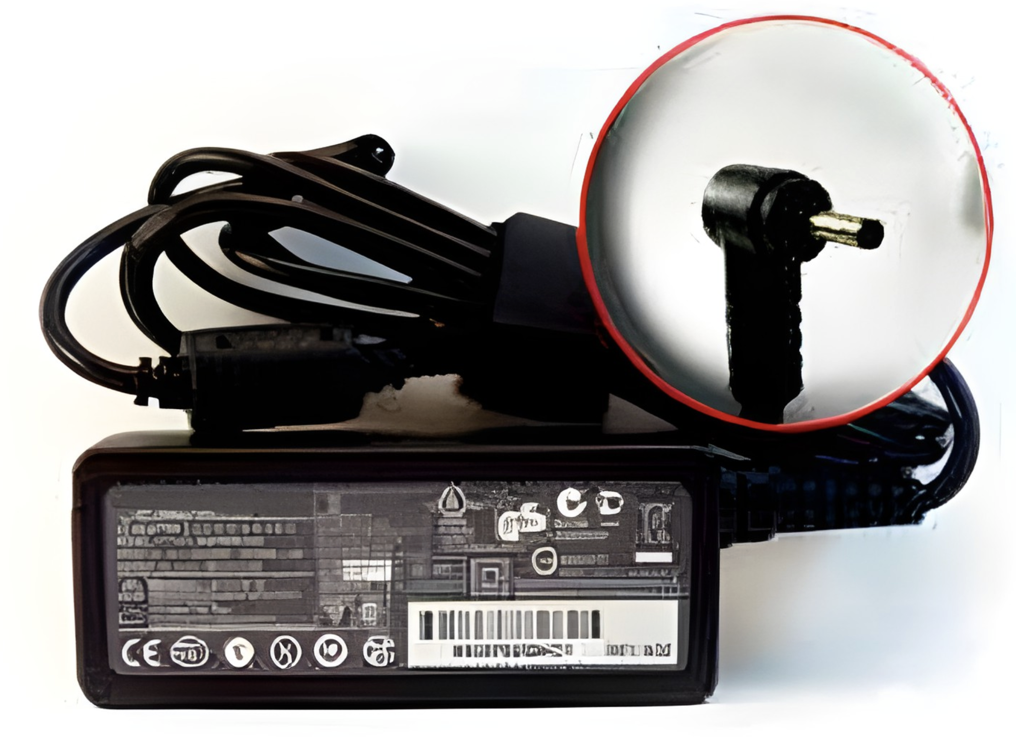 CARGADOR NETBOOK 19V 2.1A 2.5x0.7MM 40W ALTERNATIVO ASUS BGH 1001 1005 1008 1015 INCLUYE CABLE DE TENSION