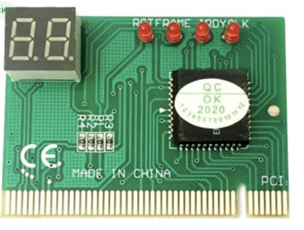 PLACA POST DE TESTEO PCI