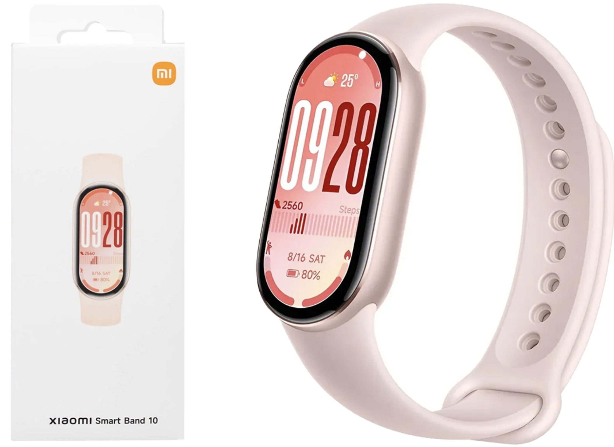 SMARTBAND XIAOMI MI BAND 10 RITMO CARDIACO SUENO ESTRES OXIMETRO NOTIFICACIONES ACELEROMETRO GIROSCOPIO SUMERGIBLE 5ATM 150 MODOS DEPORTES BRUJULA BLU