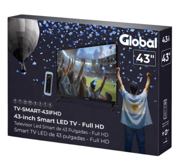 Art.(6390) 📺  Televisor Global 43