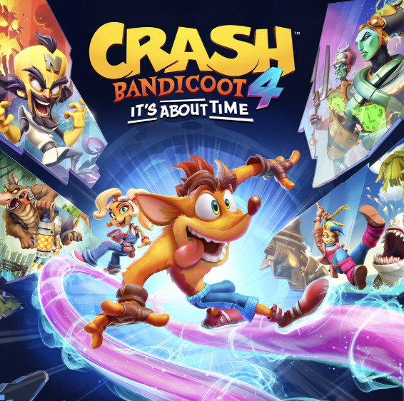 JUEGO FISICO ORIGINAL CRASH BANDICOOT 4 ITS ABOUT TIME PS4