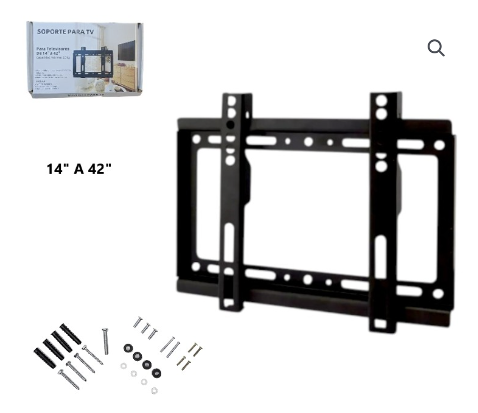 SOPORTE TV FIJO 14″-42″ TV-601 TVJ-2000