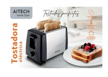 Tostadora Electrica Aitech AIHG250261B $25.300