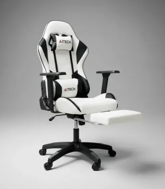 Art.(6345) Silla Gamer Aitech Reclinable con apoya Pies 10254