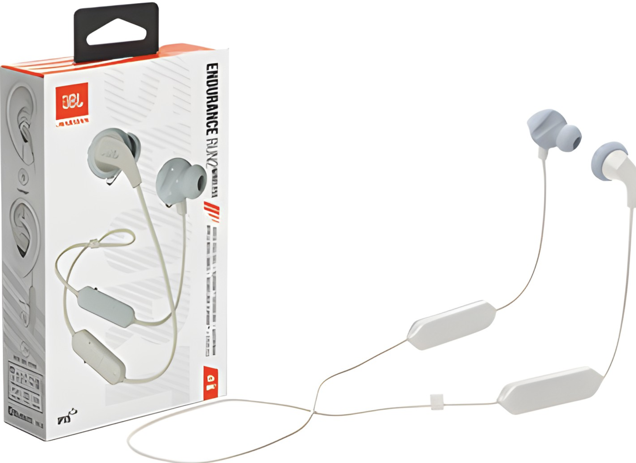 AURICULAR IN EAR JBL ENDURANCE RUN 2 IPX5 MAGNETICO BLUETOOTH 5.0 BLANCO