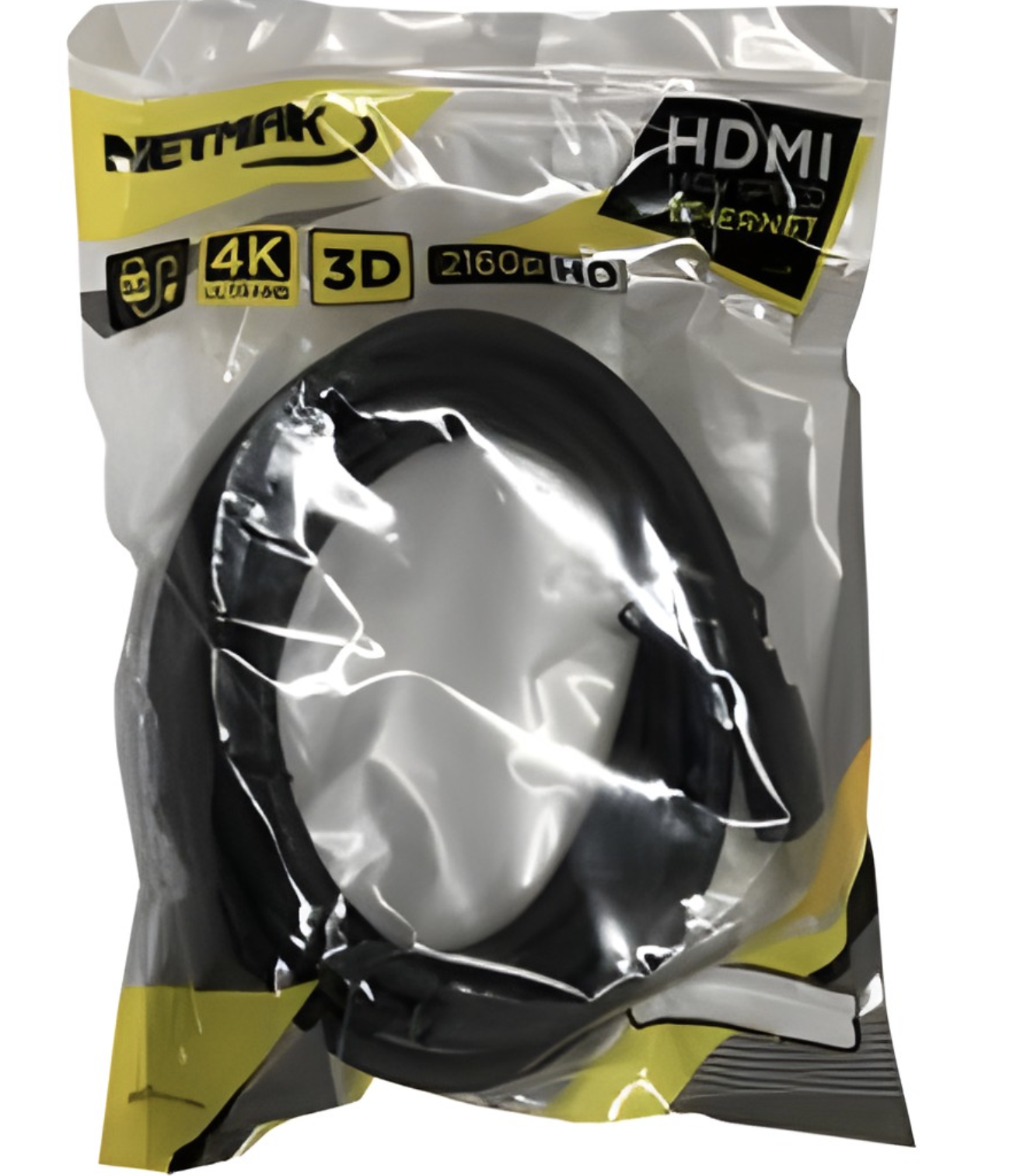 CABLE HDMI 1.5 MTS NETMAK 21600P 2.0V 4K ULTRA HD 3D HASTA 60 CUADROS POR SEGUNDO