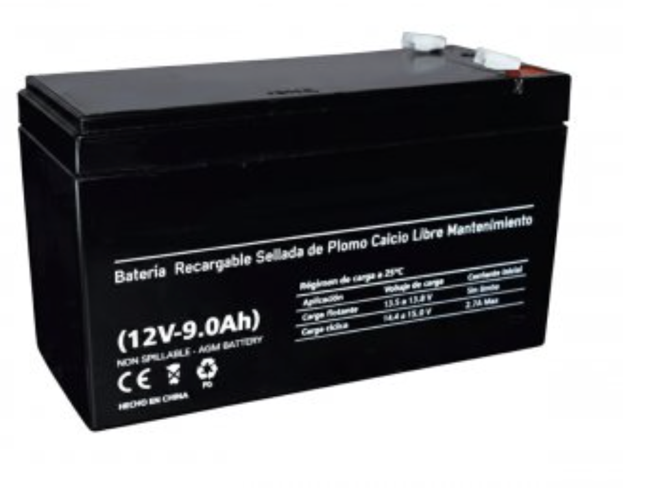 BATERIA 12V 9A 151X65X94MM GEL RECARGABLE - ALTA DESCARGA IDEAL UPS