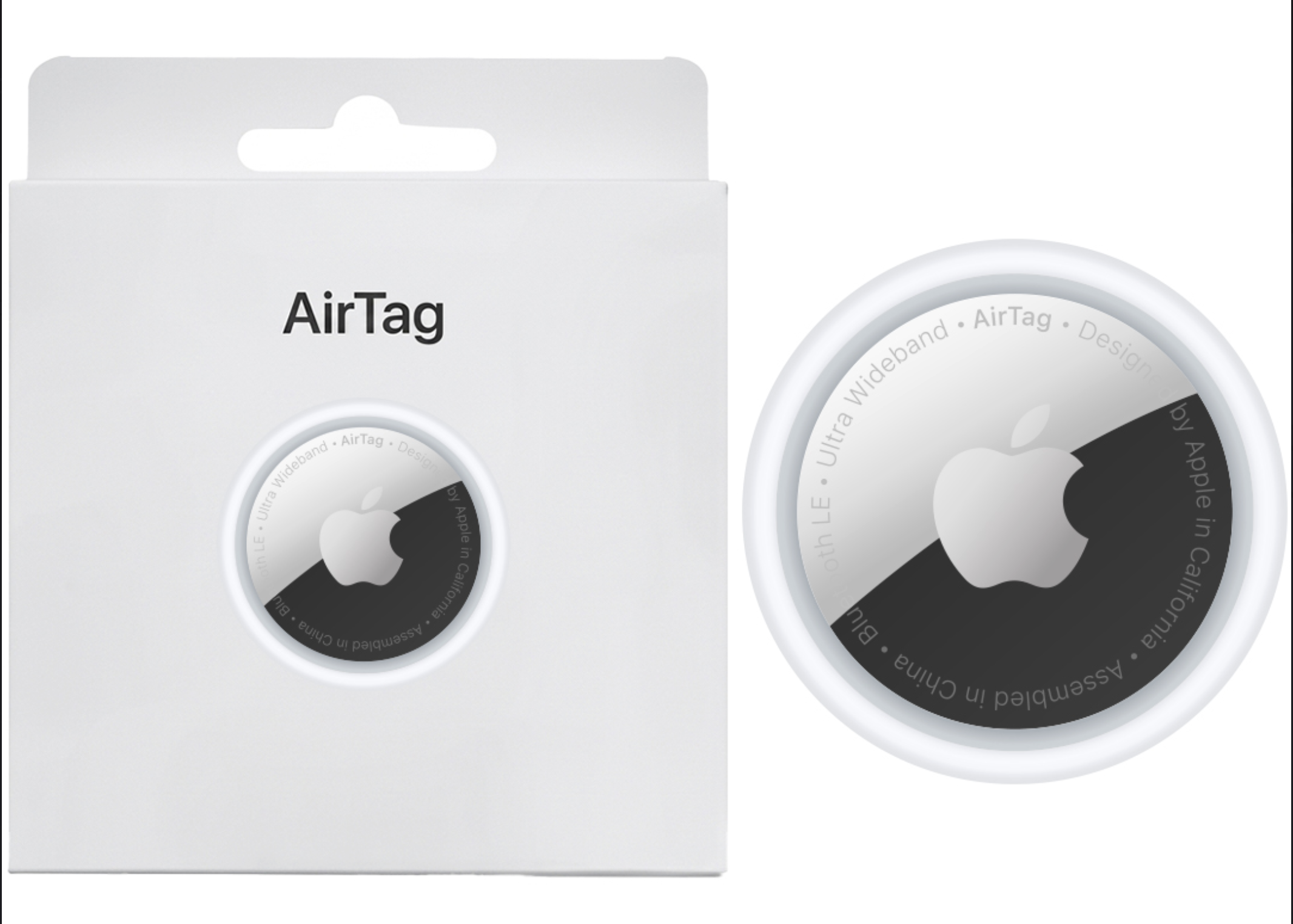 LOCALIZADOR RASTREADOR APPLE AIRTAG X1 USA CR2032 INCLUIDA - SOLO FUNCIONA CON IPHONE