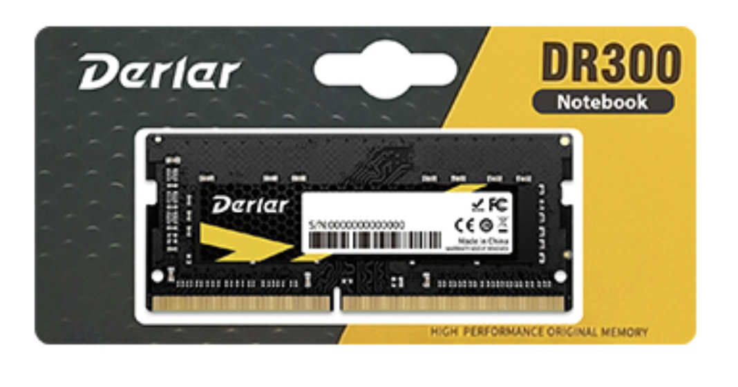 MEMORIA SODIMM DDR4 16GB 3200MHZ 1.2V CL22 NOTEBOOK DERLAR DR300