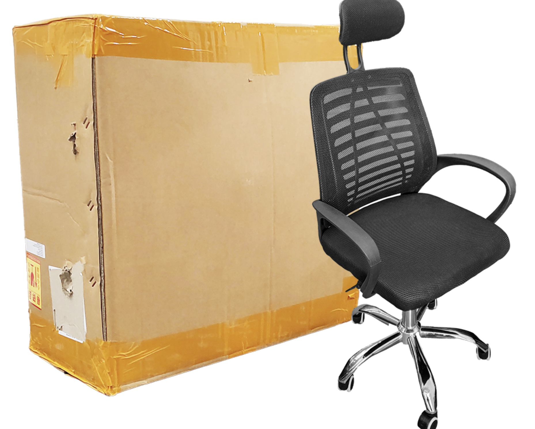 SILLA OFICINA RECLINABLE ELEVACION AJUSTABLE BASE DE ACERO HASTA 99KG