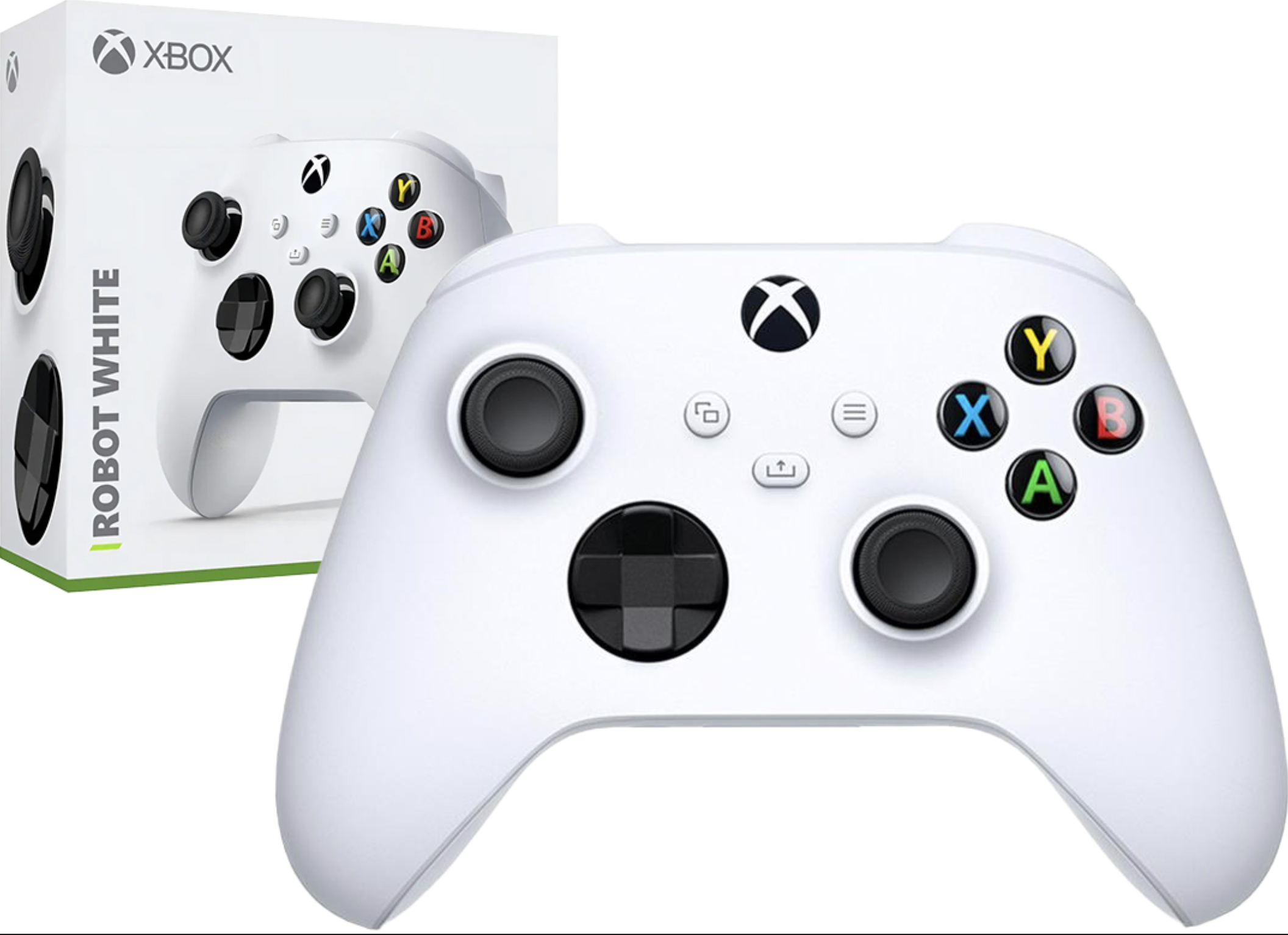 JOYSTICK MICROSOFT XBOX ONE S X ROBOT WHITE BLUETOOTH USA 2 PILAS AA NO INCLUIDAS NO INCLUYE CABLE USB TIPO C A USB BLANCO ORIGINAL