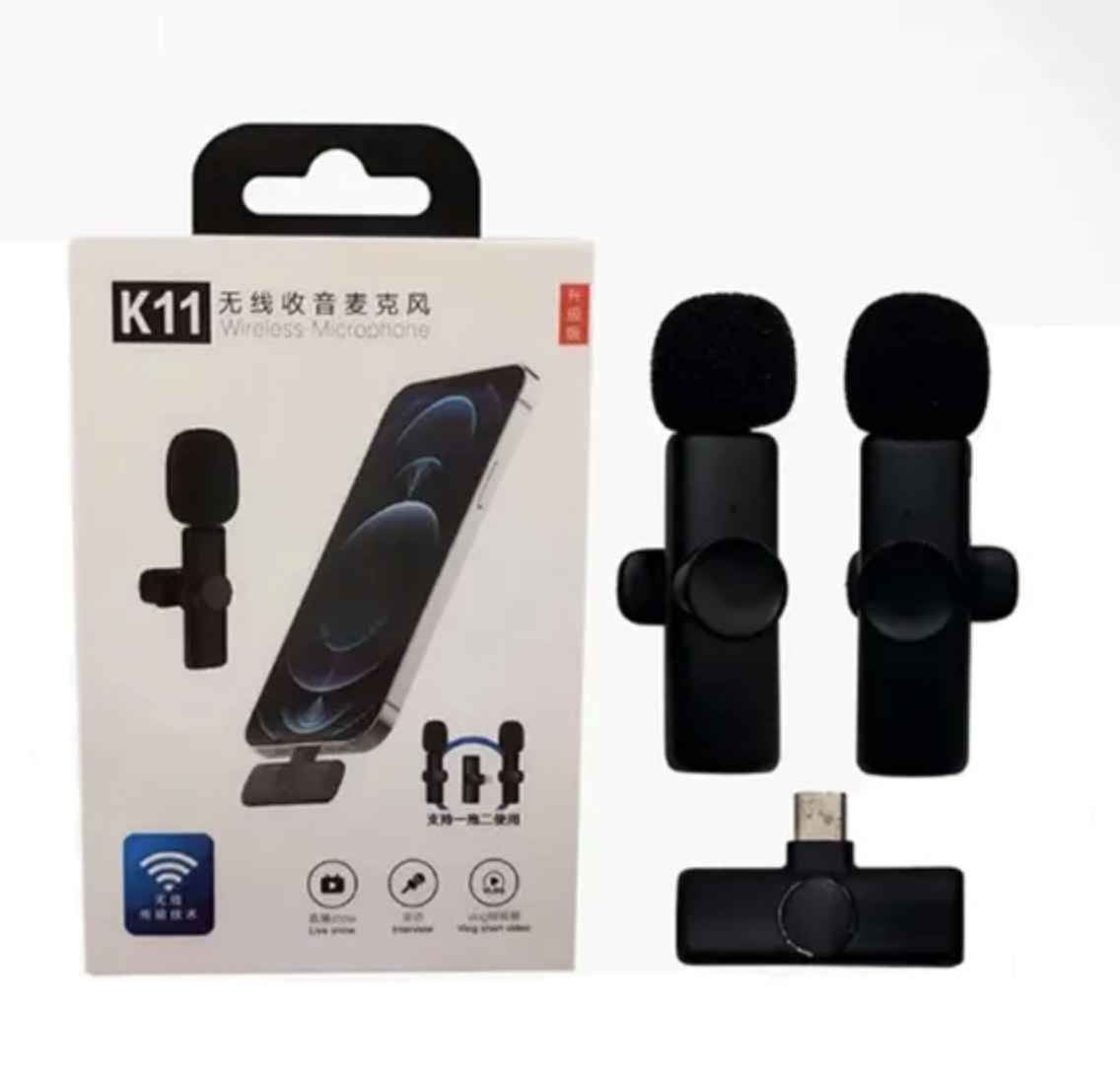Microfono Eco K11 (DOBLE)