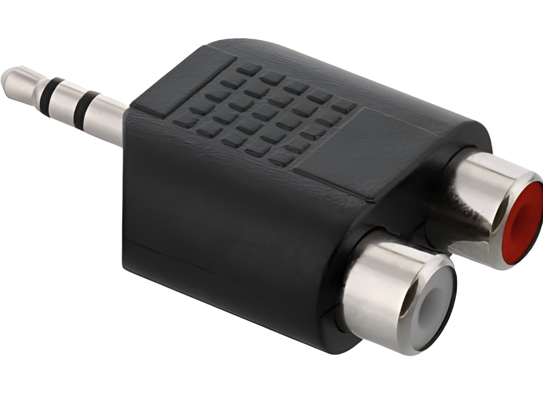 ADAPTADOR PLUG 3.5 M STEREO A 2 JACK RCA H - AUDIO