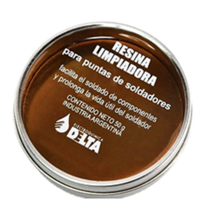 RESINA DE LIMPIEZA DELTA RL 50GRS PARA MANTENIMIENTO DE SOLDADORES